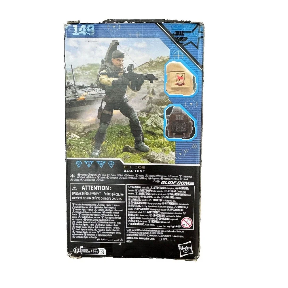 (RB2) G.I. Joe Classified Series #149 Dial-Tone 6” Figure Hasbro G1068 NEW